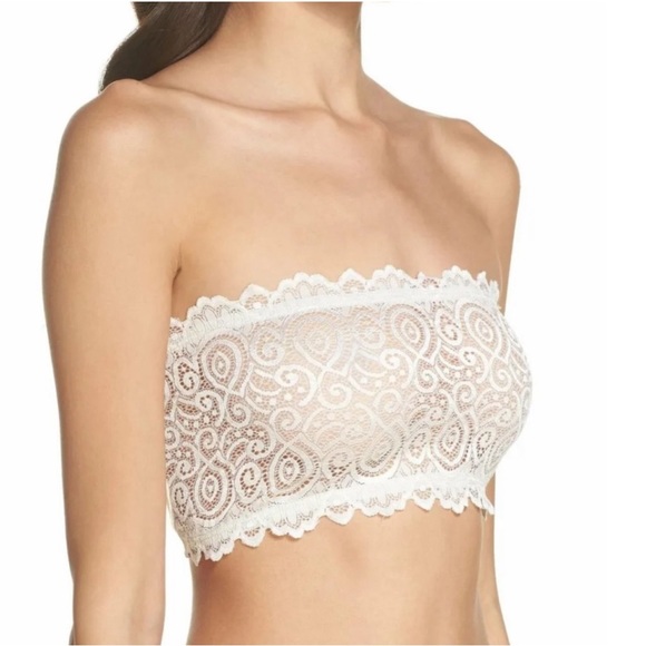Free People NWOT Reversible Lace Bralette - Picture 3 of 6